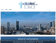 Tablet Screenshot of polcotex.pl